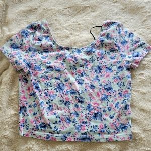 Floral Crop top